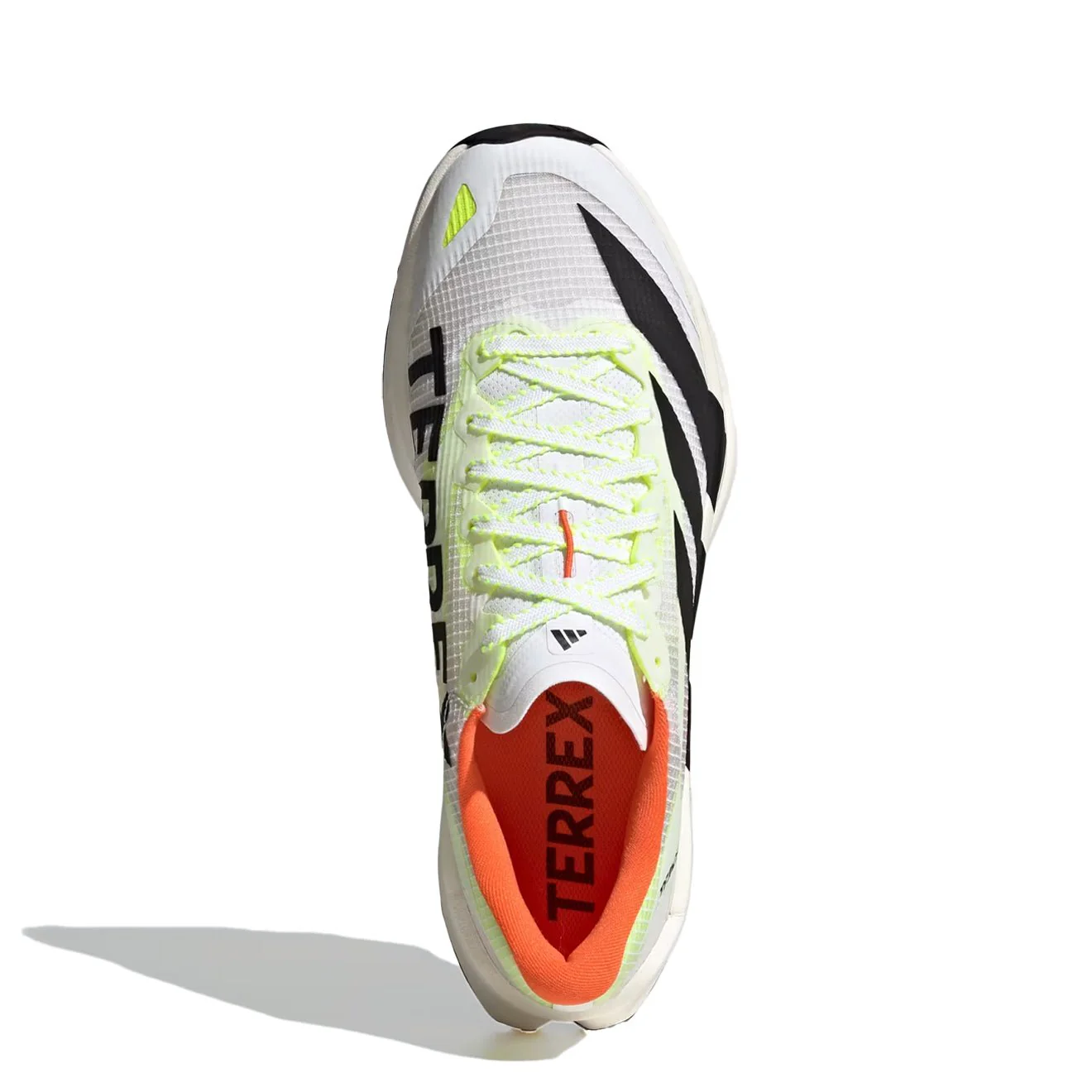 Adidas Terrex Agravic TT Trail Running Shoe Cloud White / Core Black / Impact Orange - Image 3