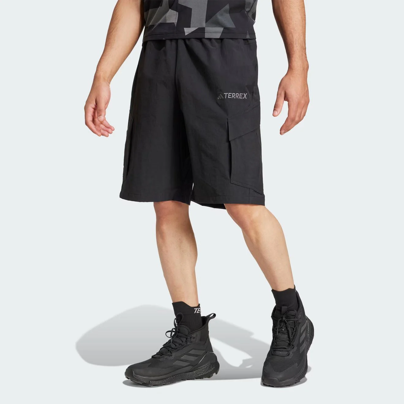 Adidas Terrex Cargo Short Black - Image 2