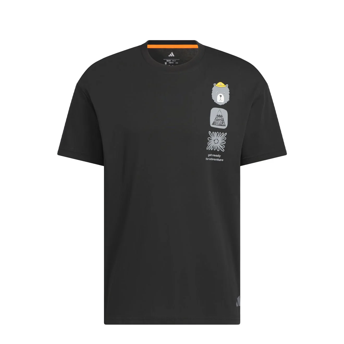 Adidas Terrex Mutli Graphic S/S T-Shirt Black