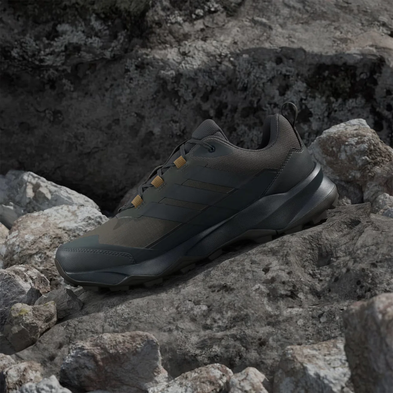 Adidas Terrex Skychaser AX5 GORE-TEX Hiking Shoes Olive / Carbon / Bronze Strata - Image 4