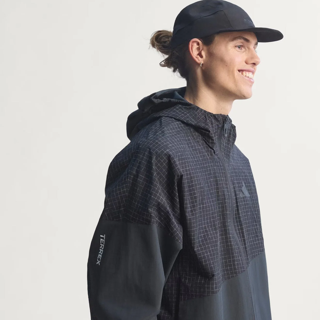Adidas Terrex XPloric 2 Layer Climaproof Jacket Black / Carbon - Image 2