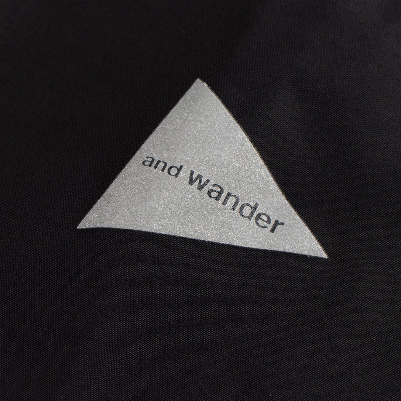 And Wander 2.5L Hiker Rain Jacket Black - Image 3
