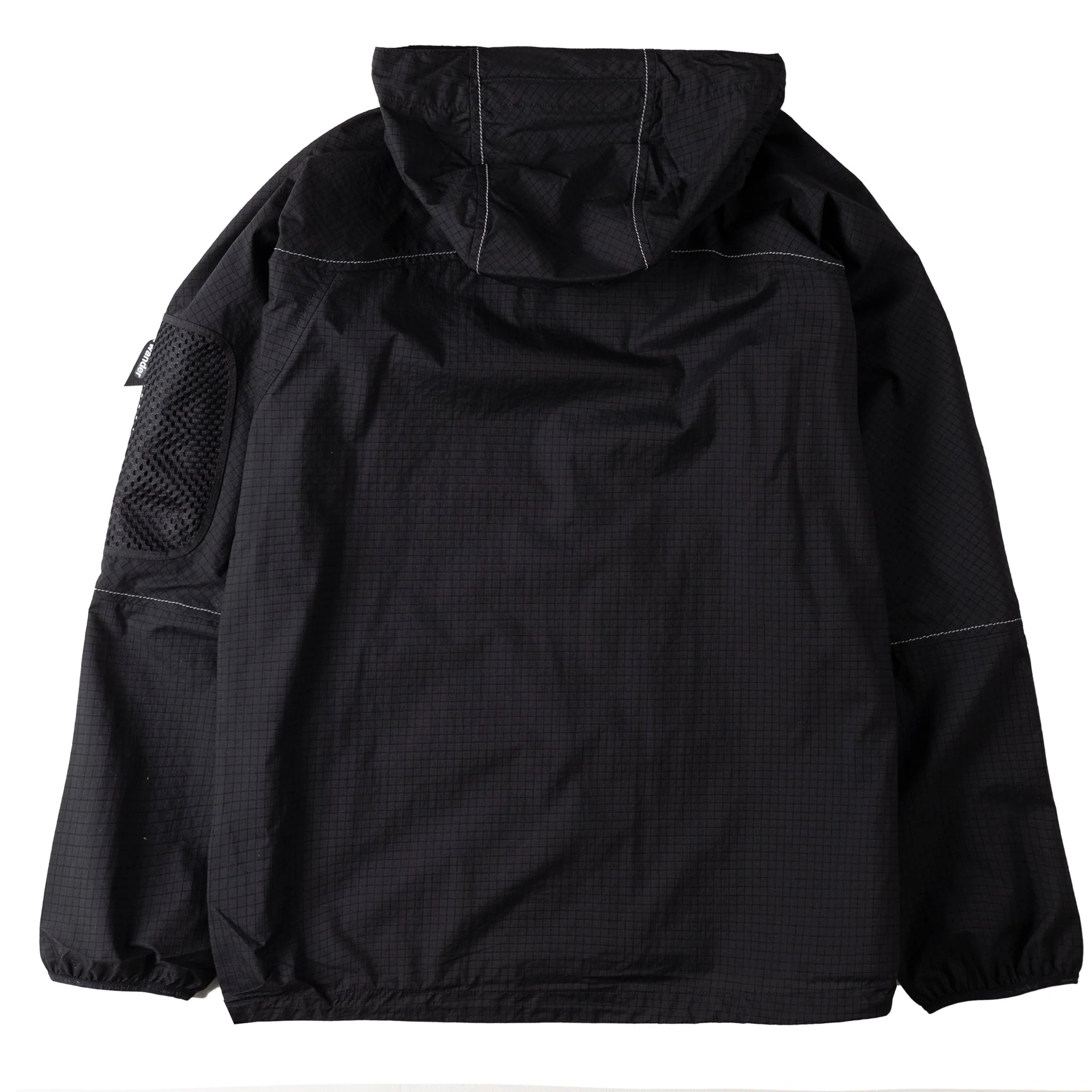 And Wander Breath Rip Hoodie Black - Image 2
