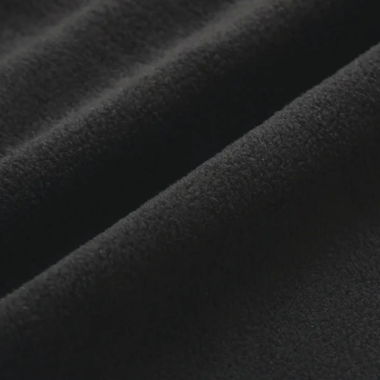 And Wander Fleece Base L/S Shirt Black - Image 3