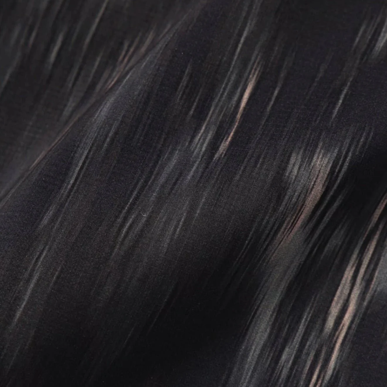 And Wander Printed Rain Jacket Black - Image 4