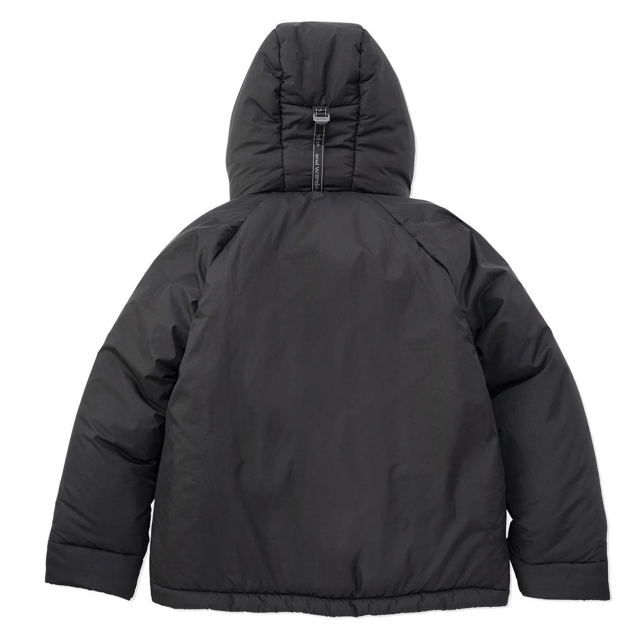 And Wander x Maison Kitsune Insulation Jacket Black - Image 2