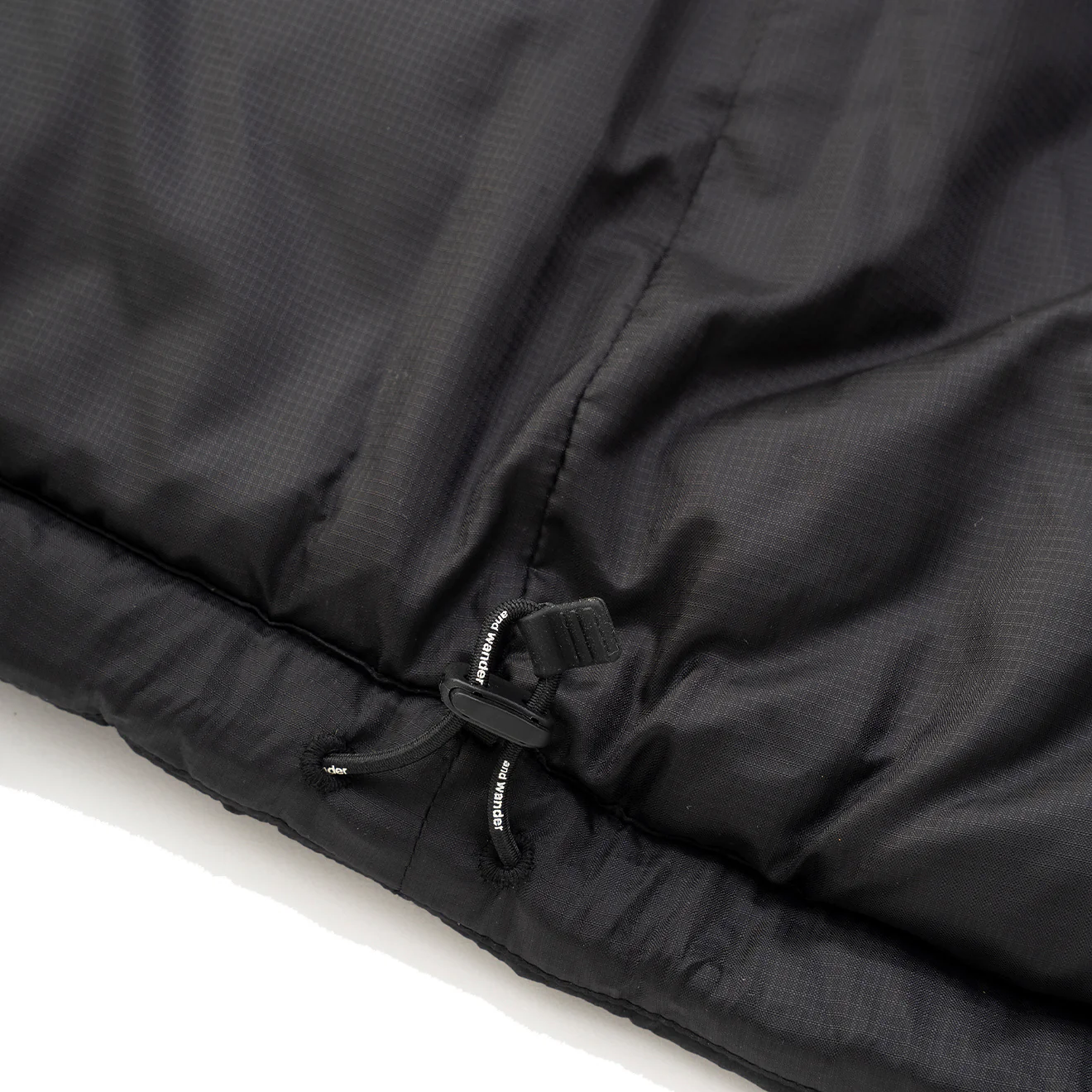And Wander x Maison Kitsune Insulation Jacket Black - Image 6
