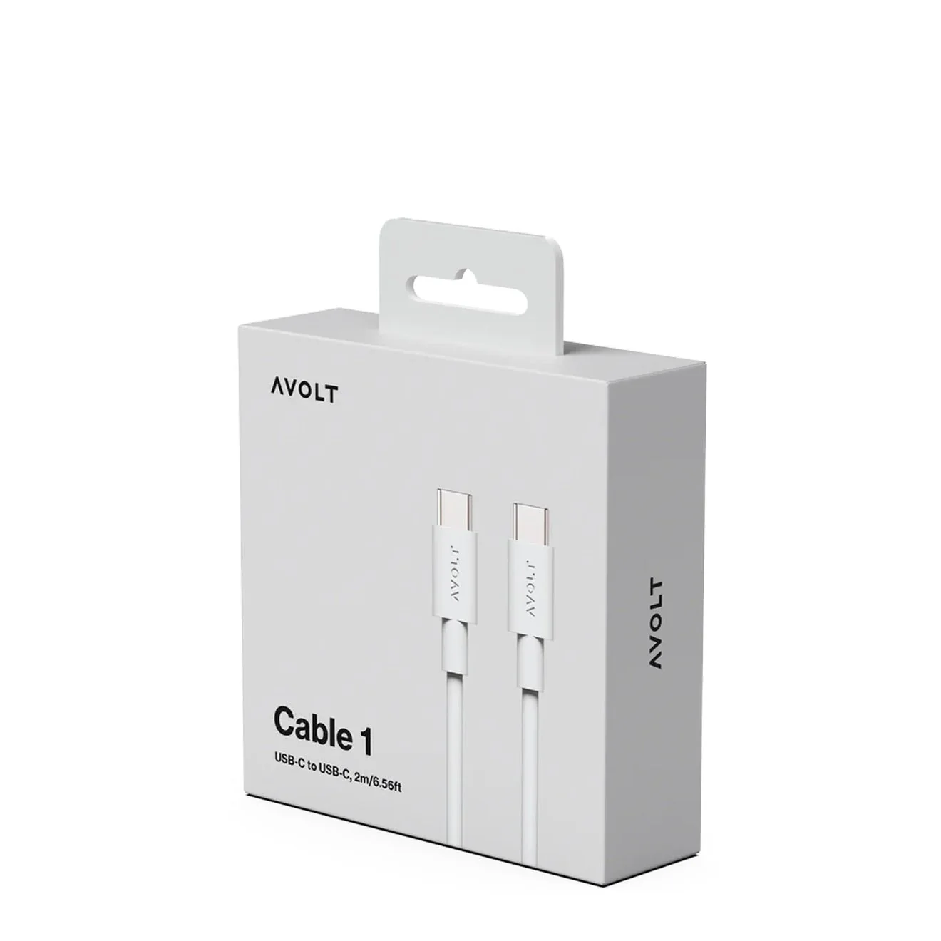 Avolt Cable 1 USB-C to USB-C 2m Gotland Grey - Image 3