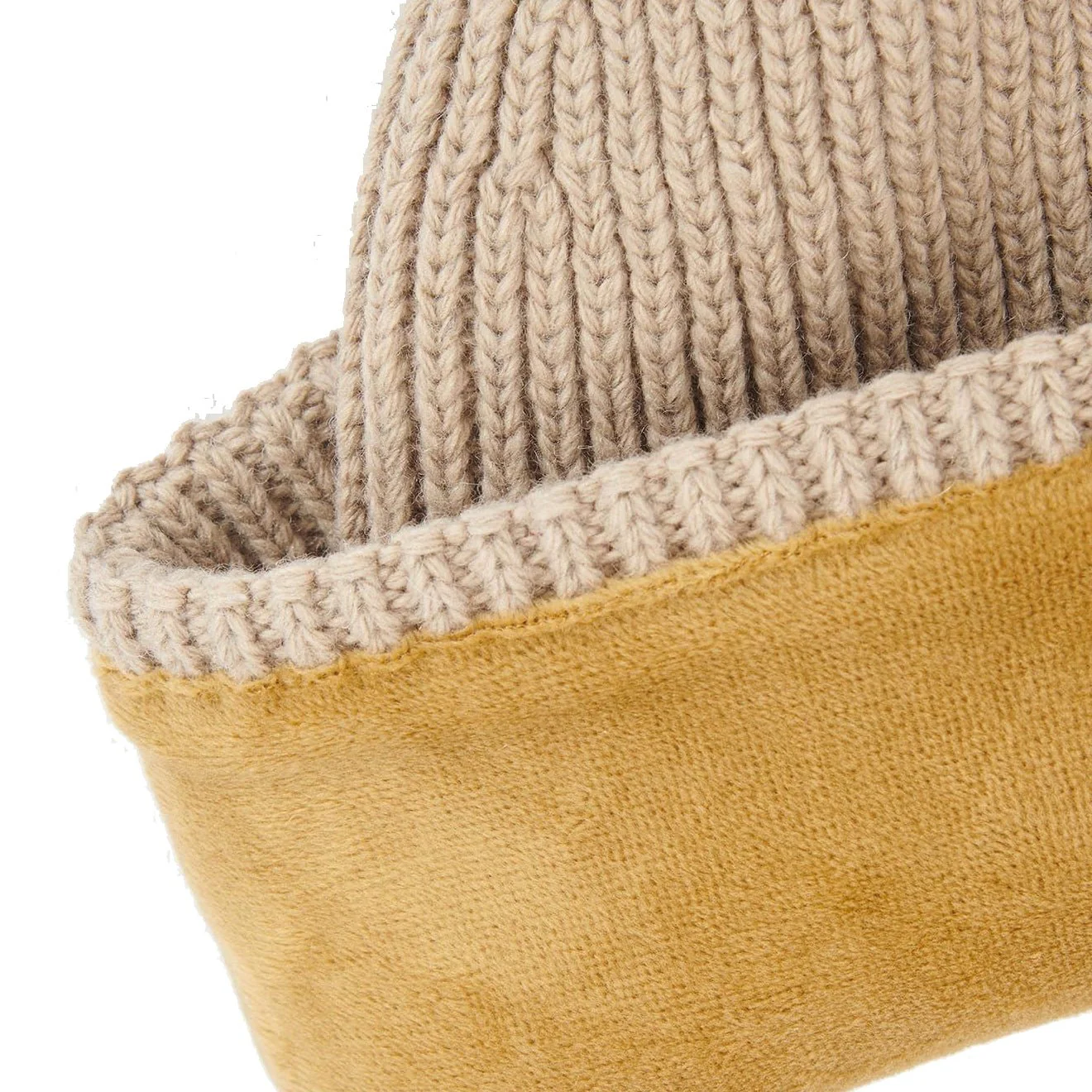 Barbour Amble Beanie Hat White Pepper - Image 2