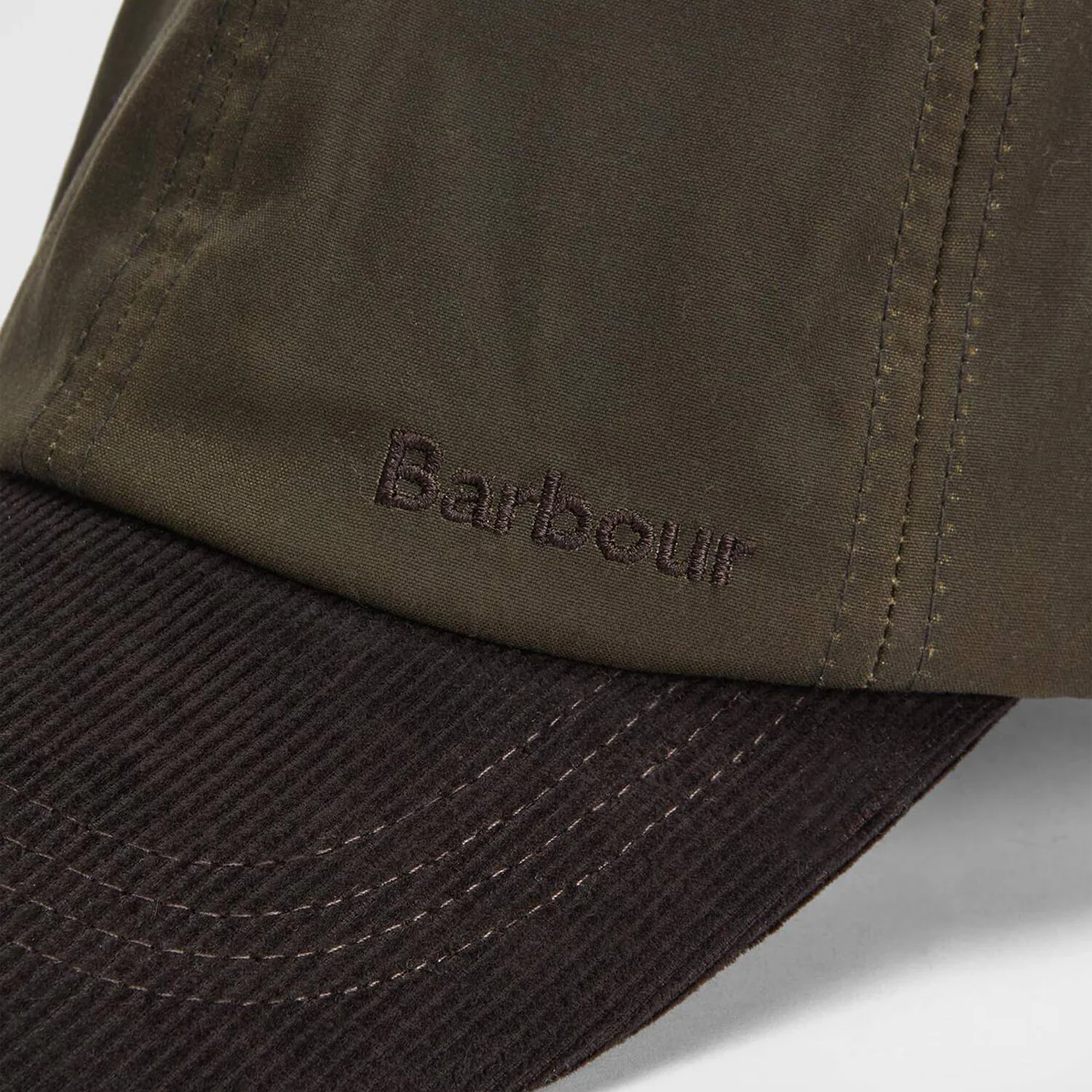 Barbour Ashby Cap Olive/Brown - Image 4
