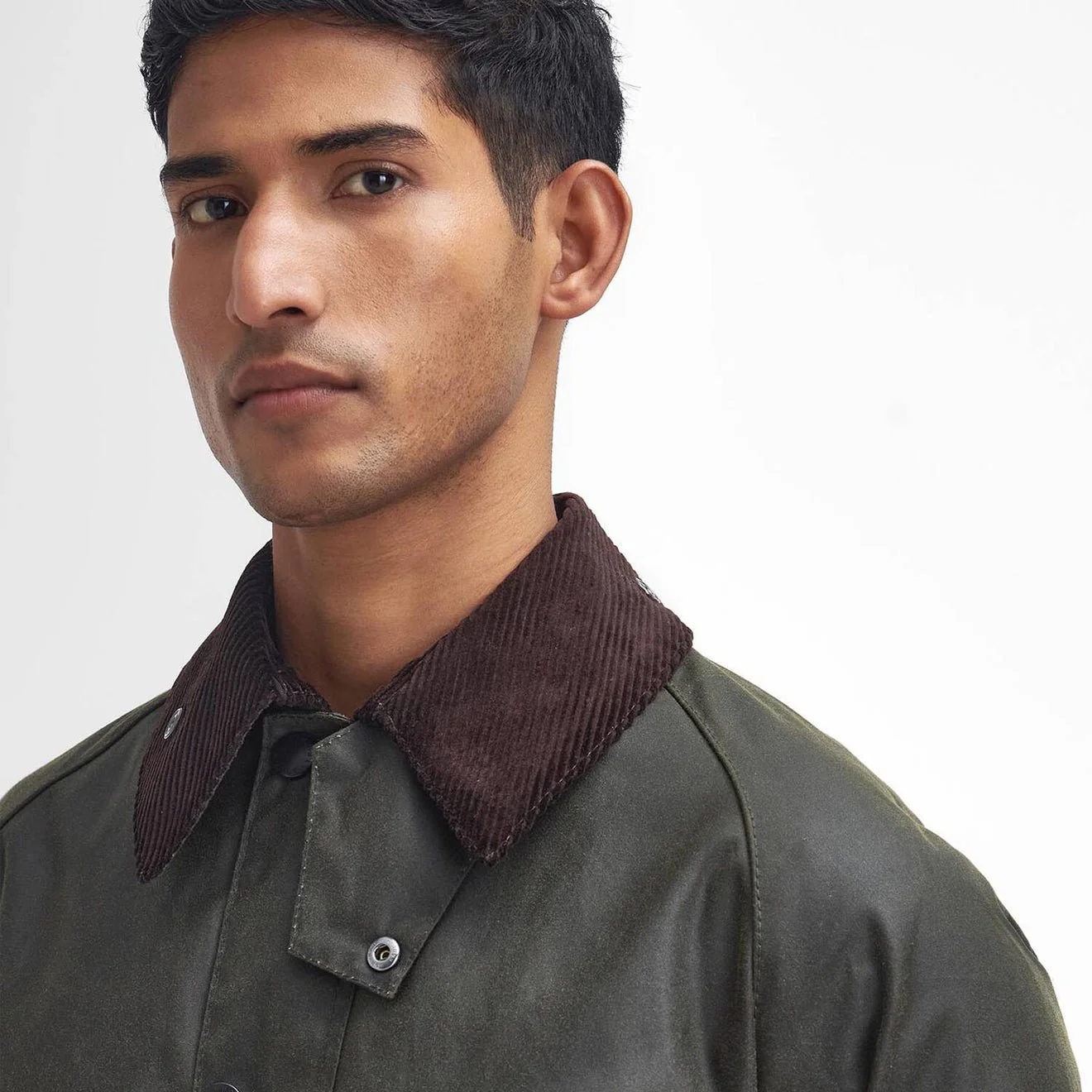 Barbour Bedale Wax Jacket Archive Olive - Image 5