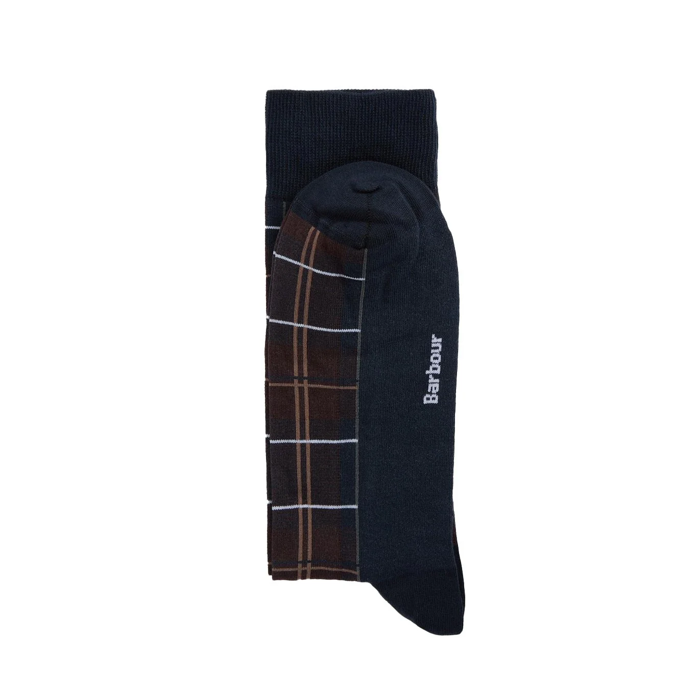 Barbour Blyth Socks Midnight Oak Tartan - Image 2