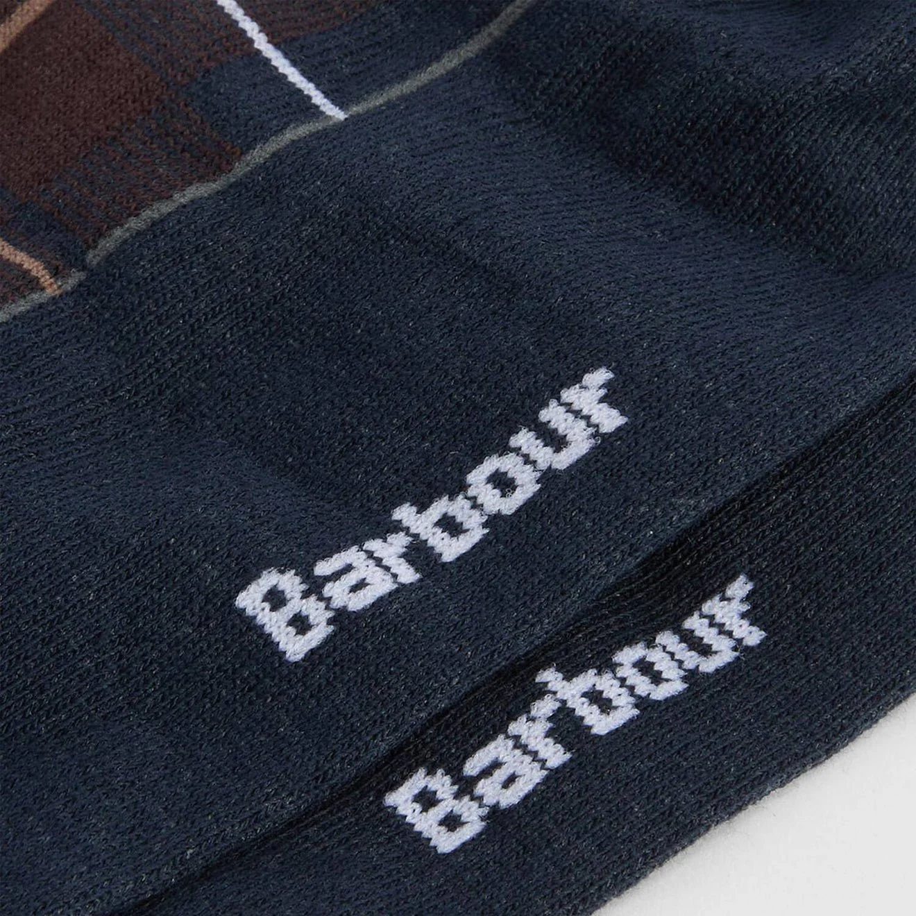 Barbour Blyth Socks Midnight Oak Tartan - Image 3