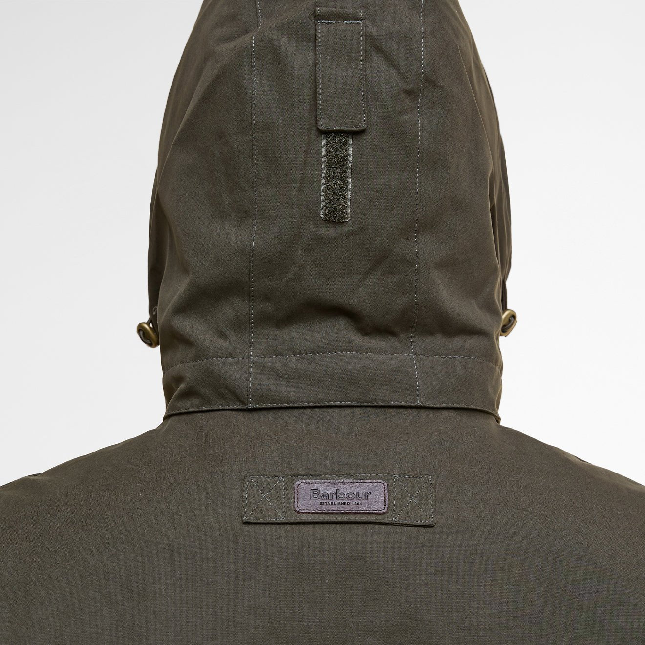 Barbour Brockstone Jacket Dark Olive - Image 6