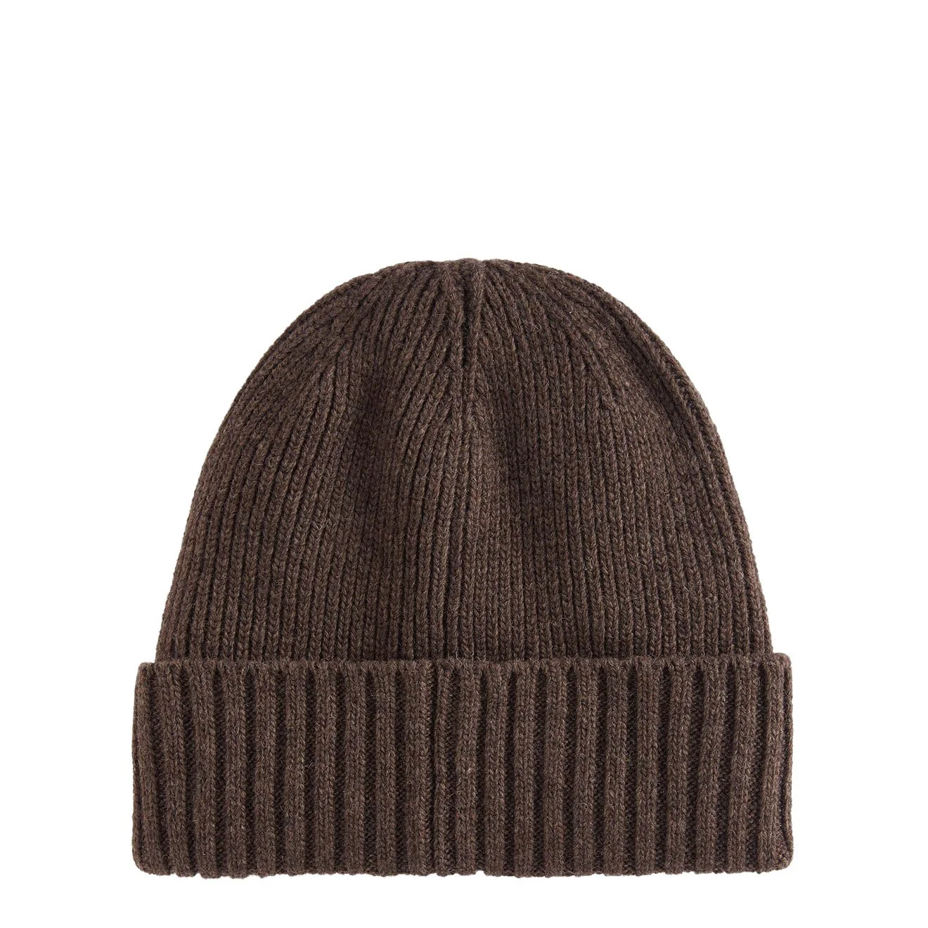 Barbour Carlton Beanie Hat Mid Brown - Image 2