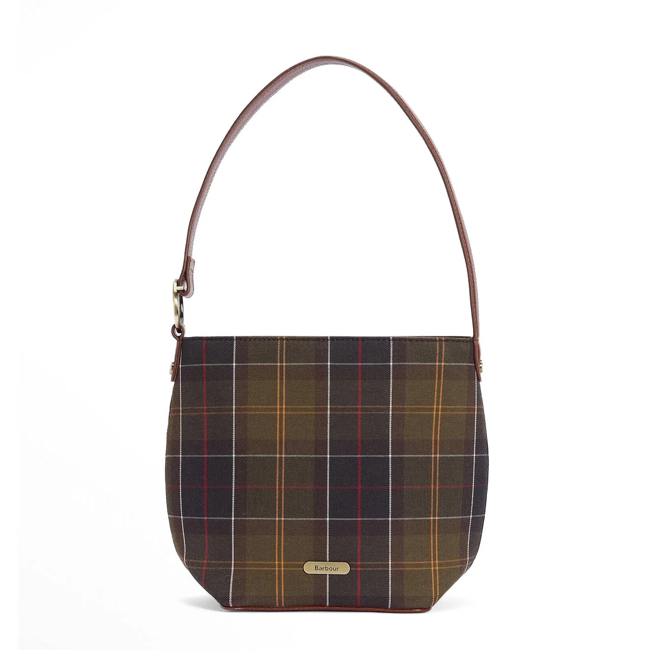 Barbour Cedar Tartan Bucket Bag Classic Tartan