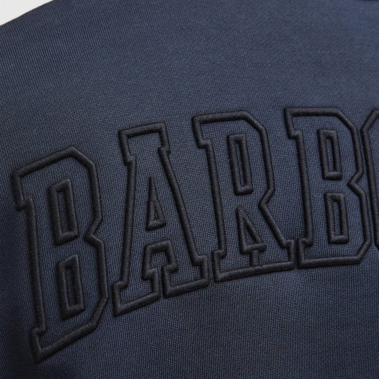 Barbour Cragwell Relaxed Half Zip Sweatshirt Dark Navy - Image 6