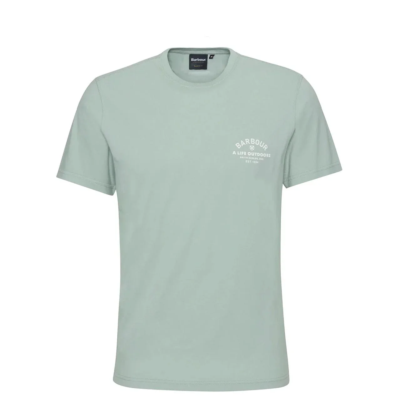 Barbour Cranmer Logo T-Shirt Pale Apple