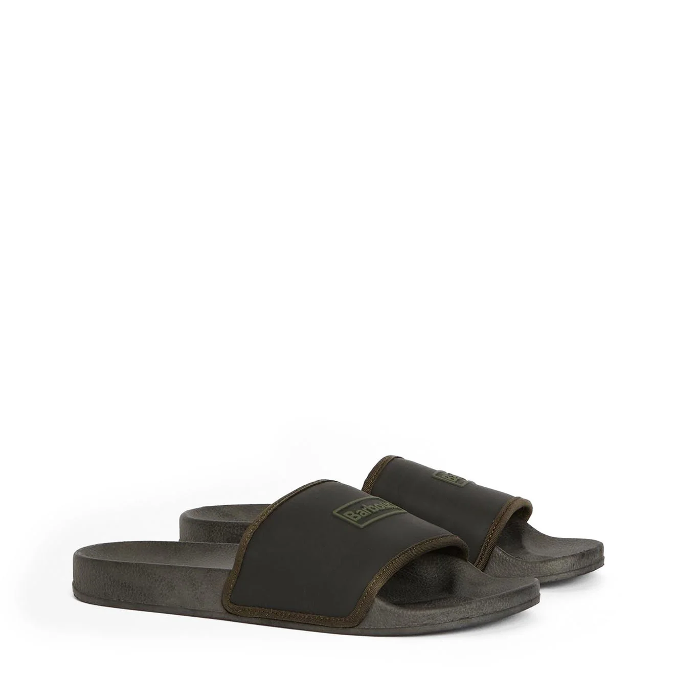 Barbour Cresswell Slider Black - Image 2