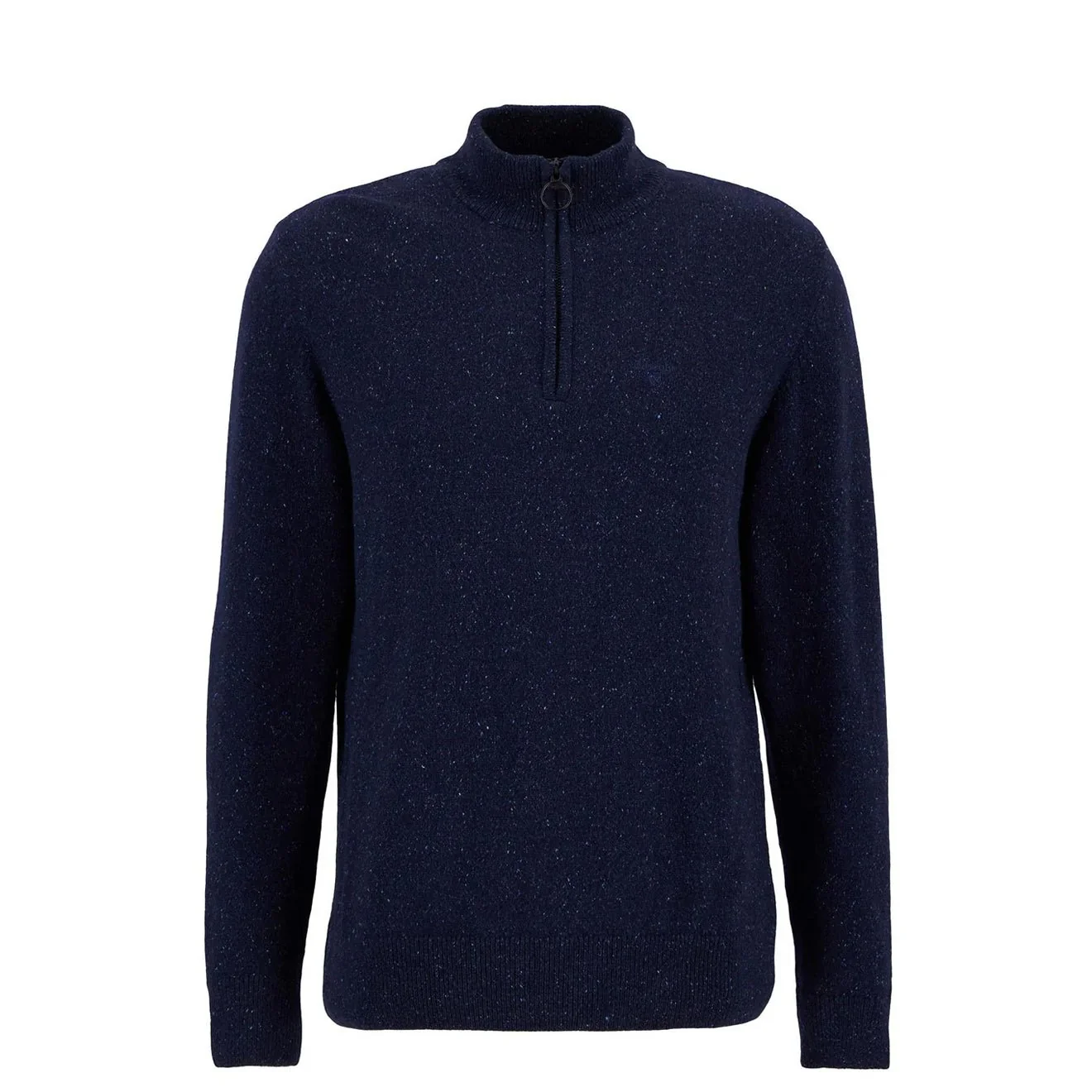 Barbour Essential Tisbury Half Zip Knitted Jumper Navy