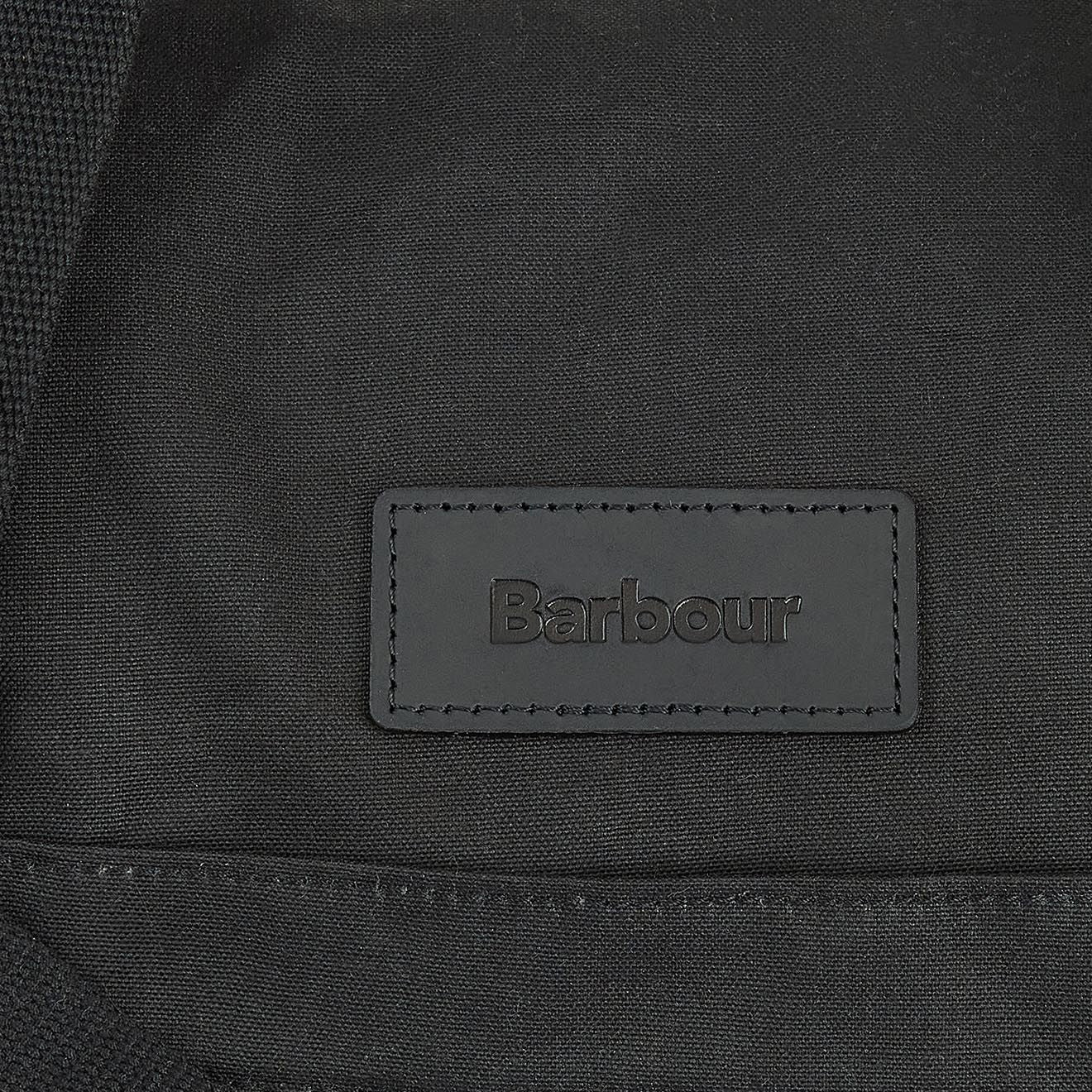 Barbour Explorer Wax Duffle Bag Classic Black - Image 4