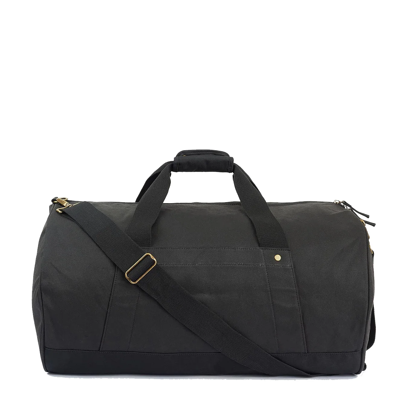 Barbour Explorer Wax Duffle Bag Classic Black - Image 5