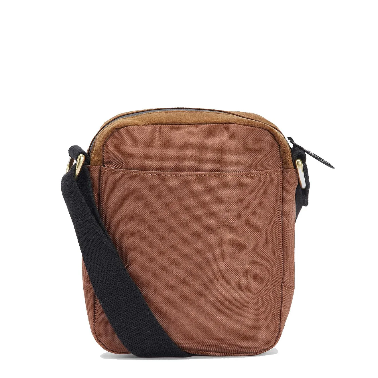 Barbour Field Wax Crossbody Bag Tan/Black - Image 2