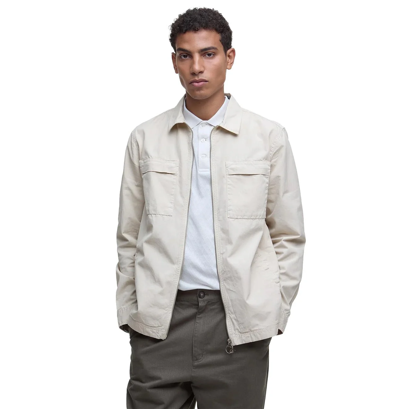Barbour Glendale Overshirt Mist - Image 2