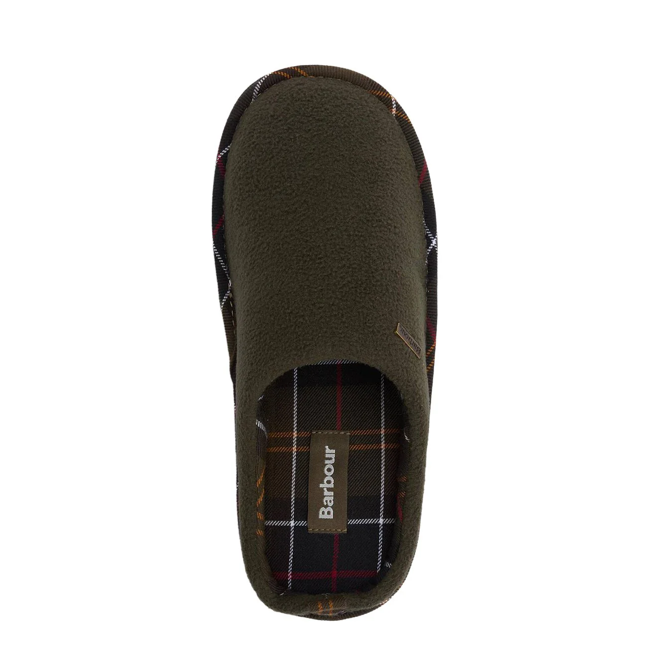 Barbour Hexham Slippers Olive - Image 2