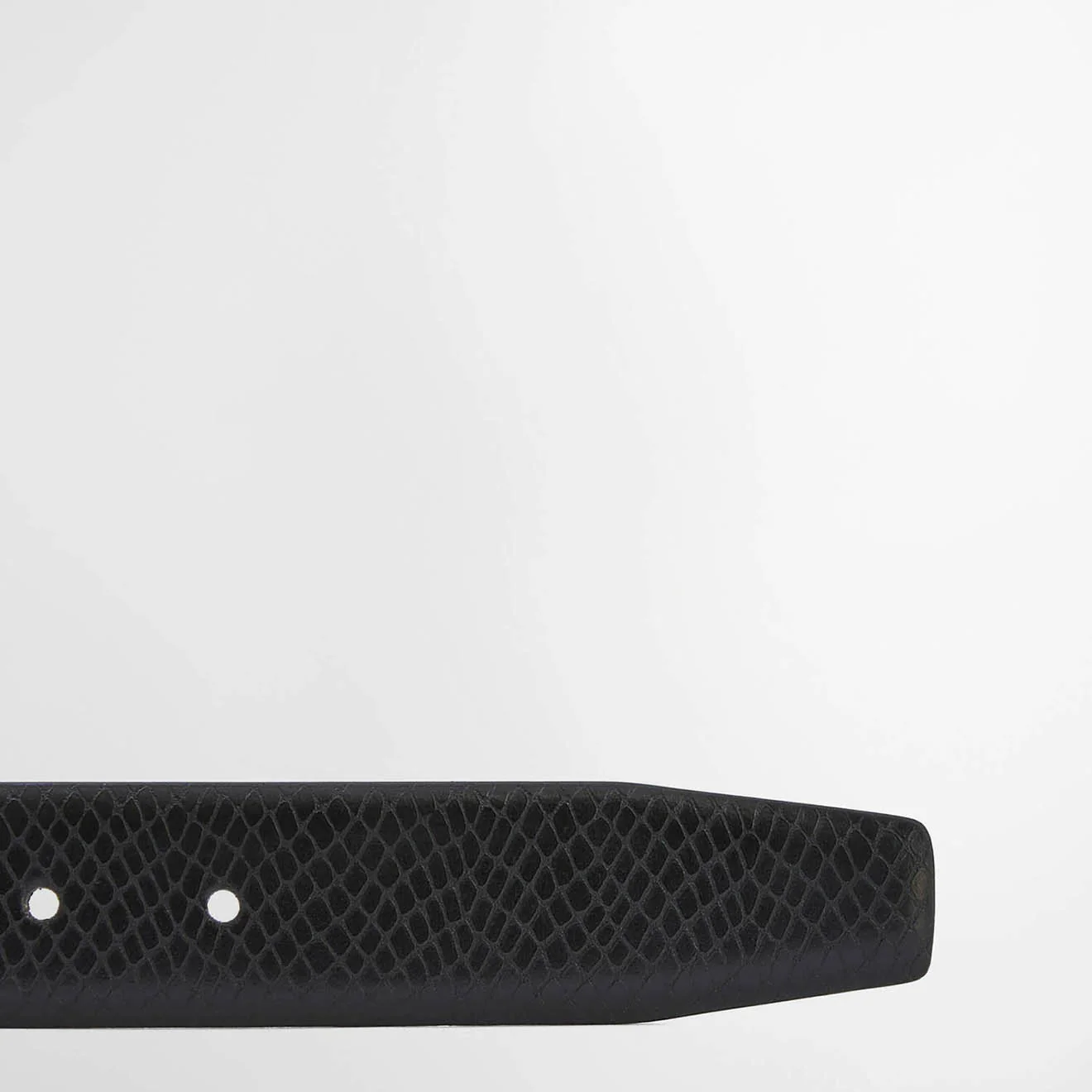 Barbour Jaspar Leather Belt Black - Image 2