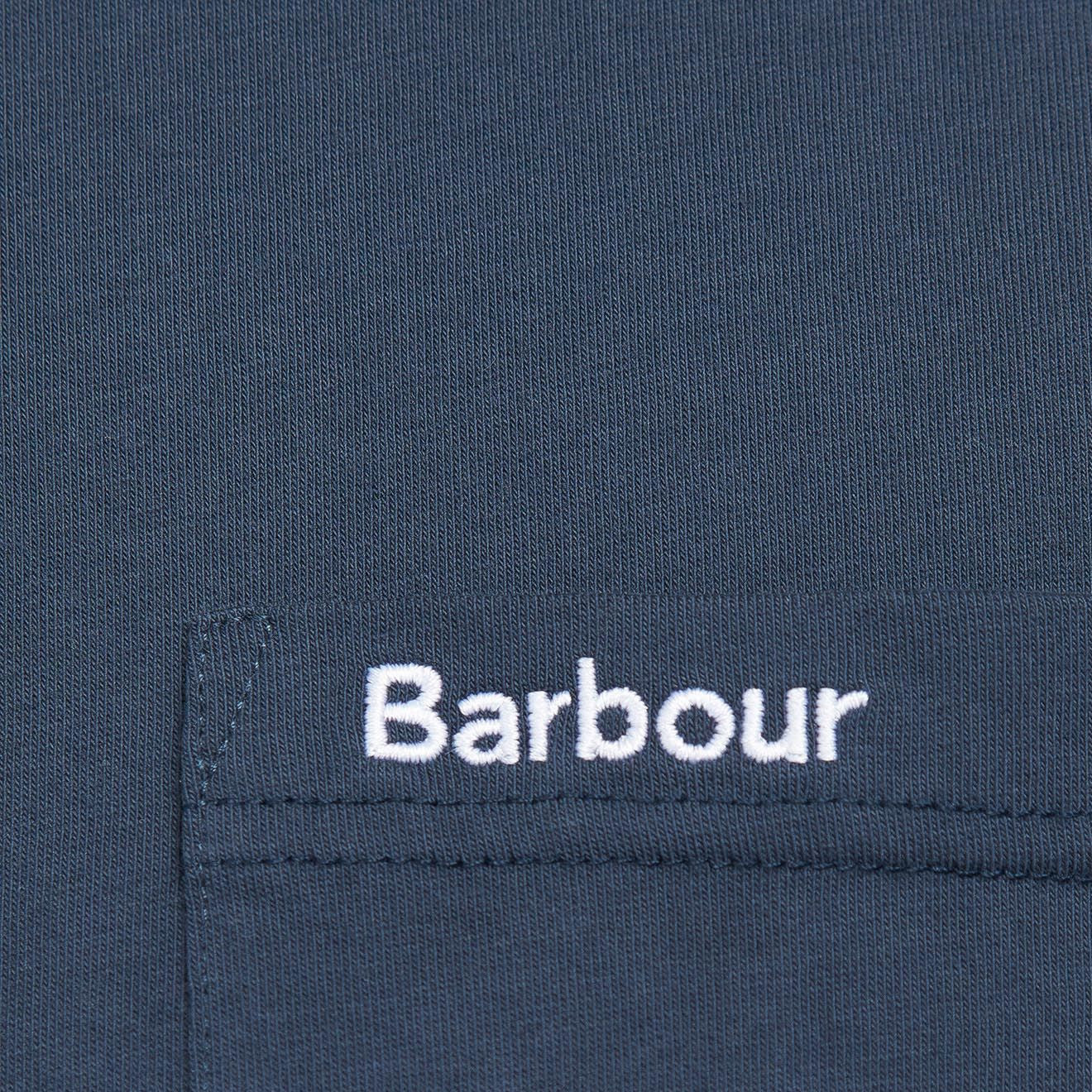 Barbour Langdon Pocket Tee Navy - Image 2