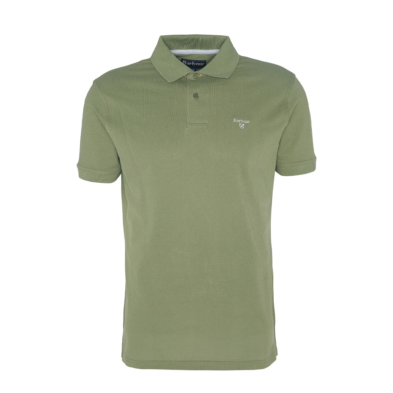 Barbour Lightweight Sports S/S Polo Shirt Burnt Olive