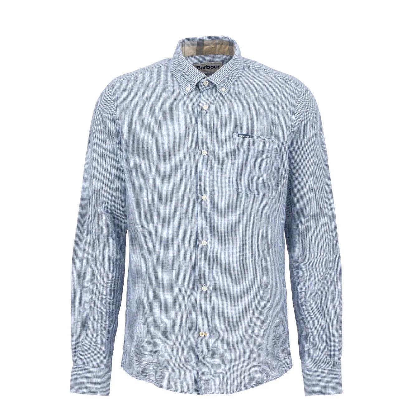 Barbour Linton Tailored L/S Shirt Navy