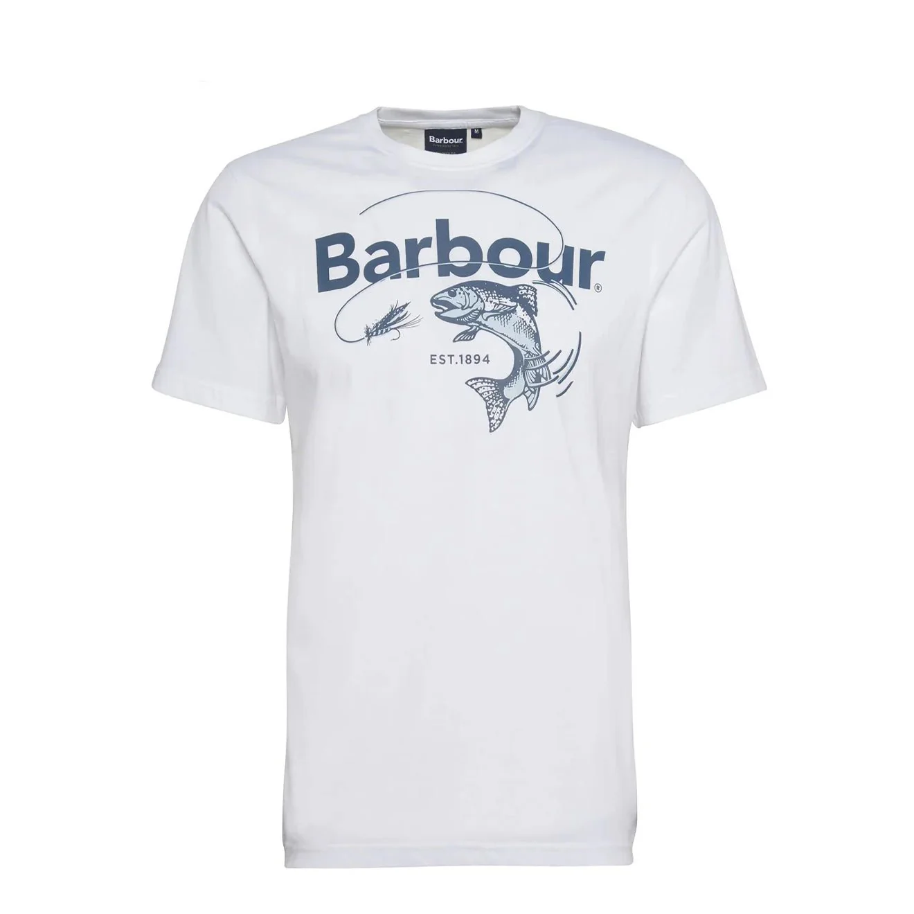 Barbour Lydd Graphic T-Shirt White