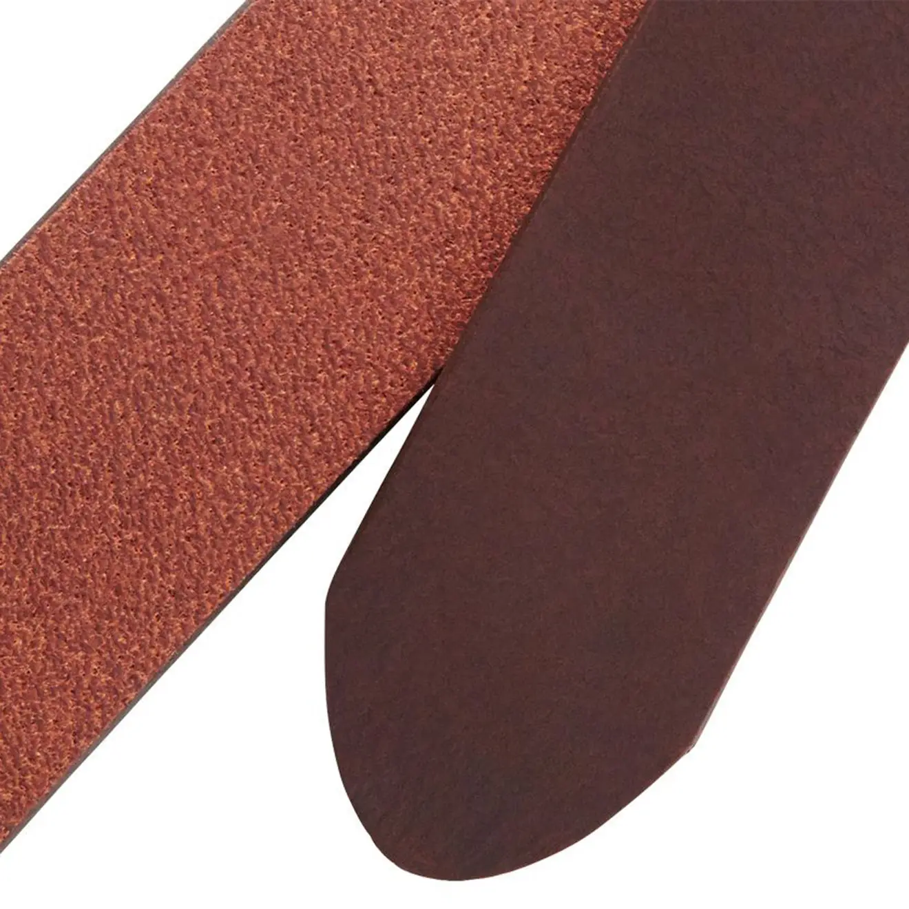 Barbour Matt Leather Belt Brown - Image 3