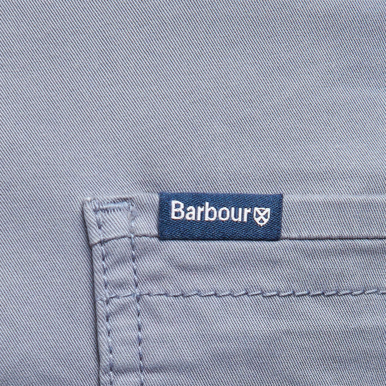 Barbour Overdyed Twill Trousers Washed Blue - Image 2