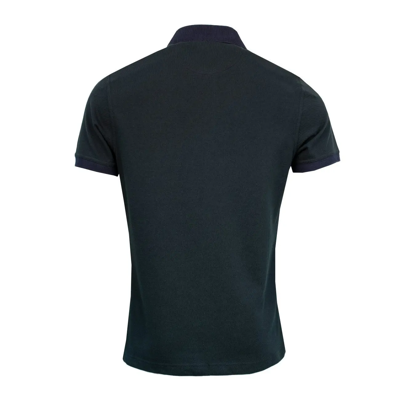 Barbour Sports Polo Mix Dark Seaweed - Image 2
