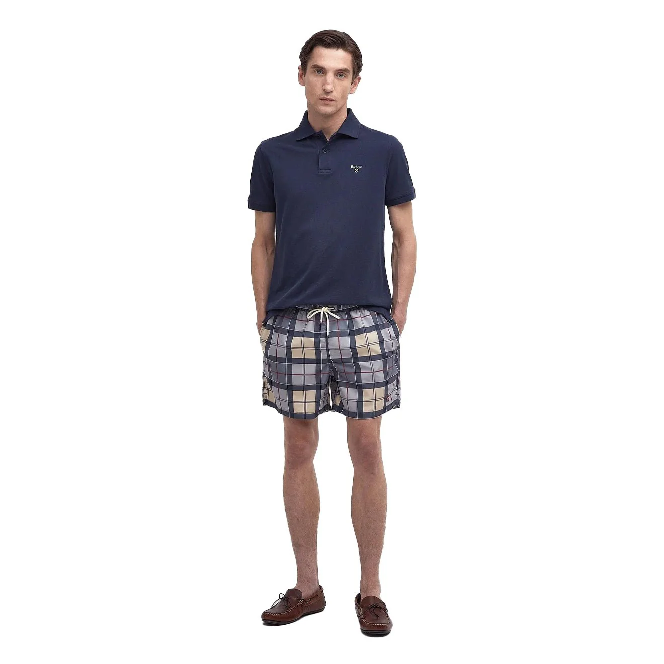 Barbour Staple Tartan Swim Short Dress Tartan - Image 2