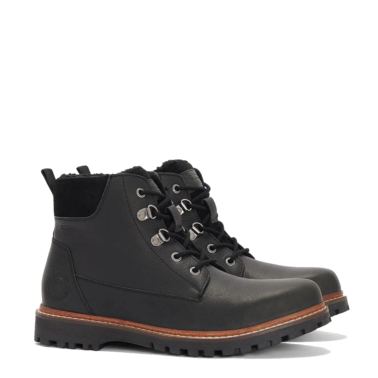 Barbour Storr Boots Black - Image 4