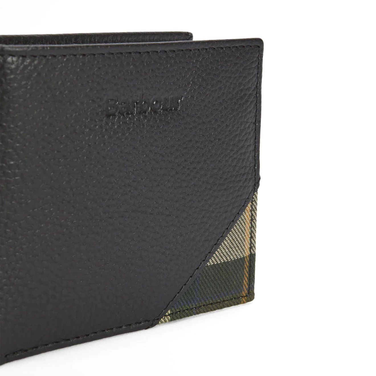 Barbour Tarbert Leather Wallet Black / Ancient - Image 4
