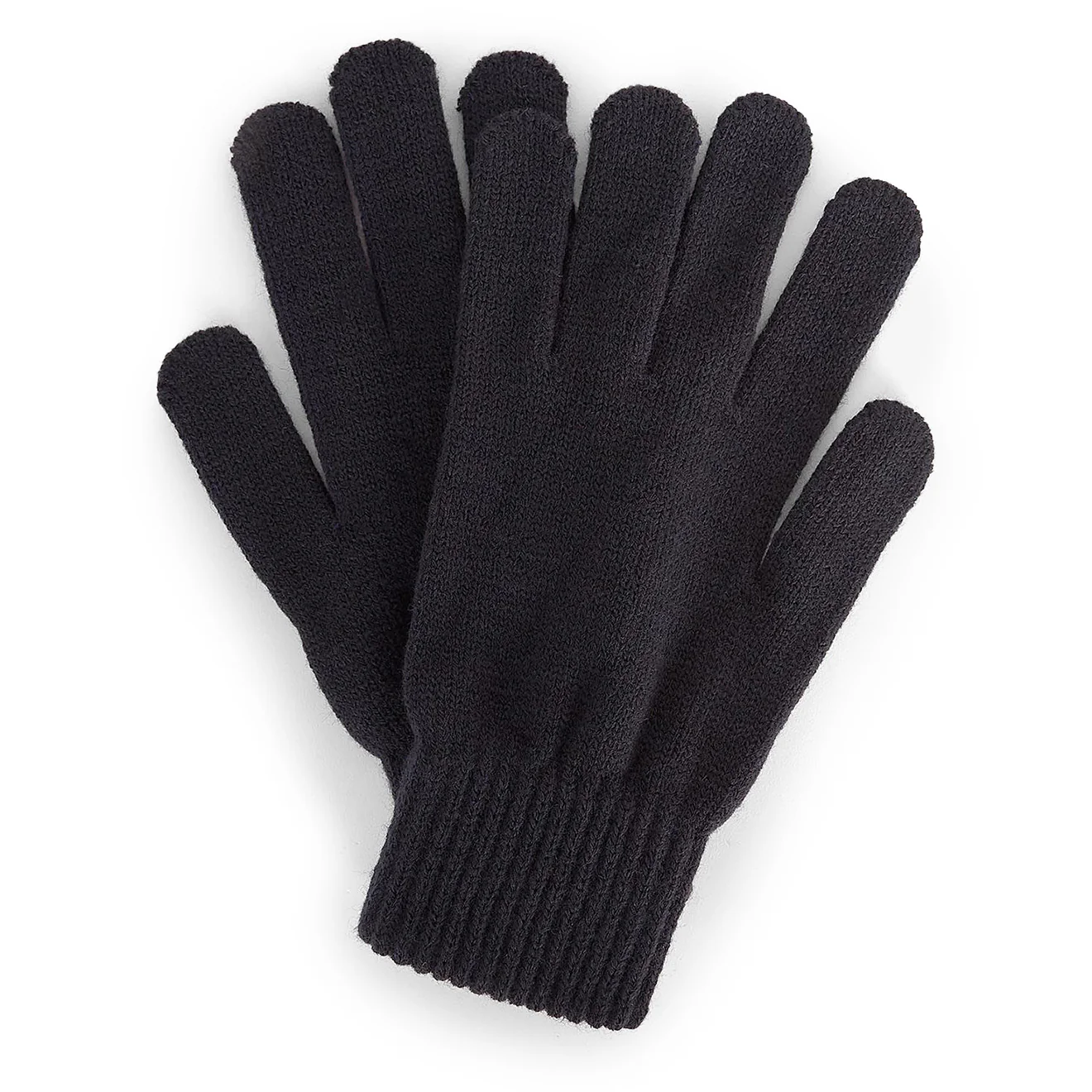 Barbour Tartan Scarf / Gloves Gift Set Cranberry - Image 3