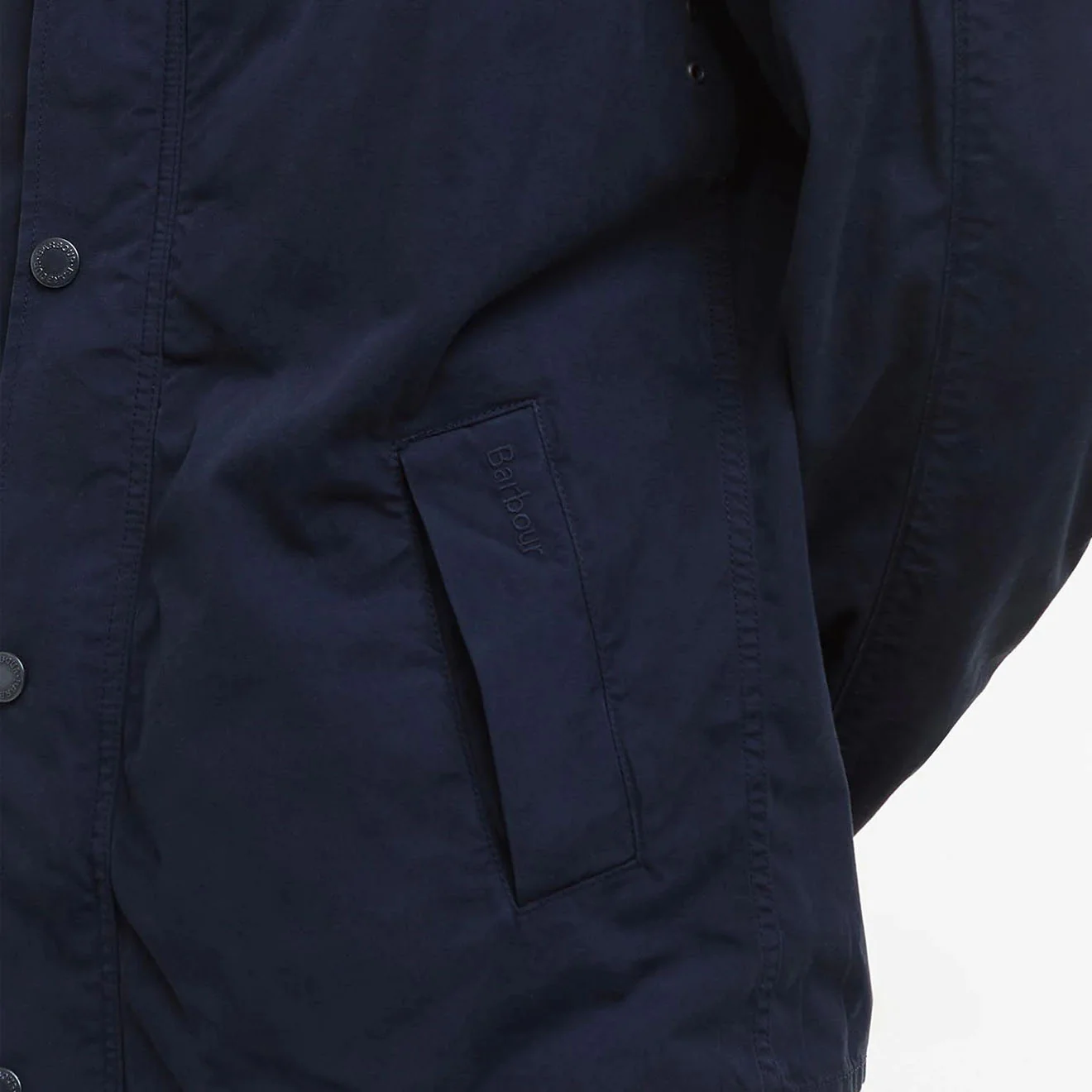 Barbour Tracker Jacket Casual Navy - Image 7