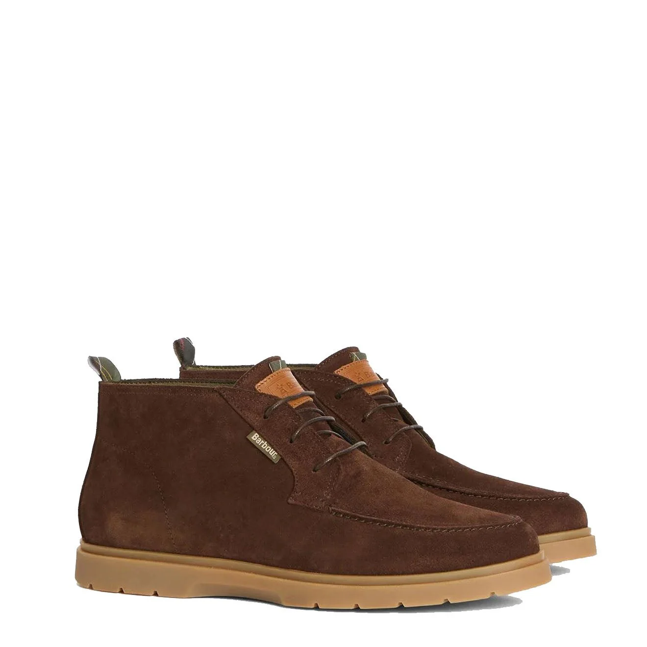 Barbour Tucker Chukka Boot Coffee Suede - Image 2