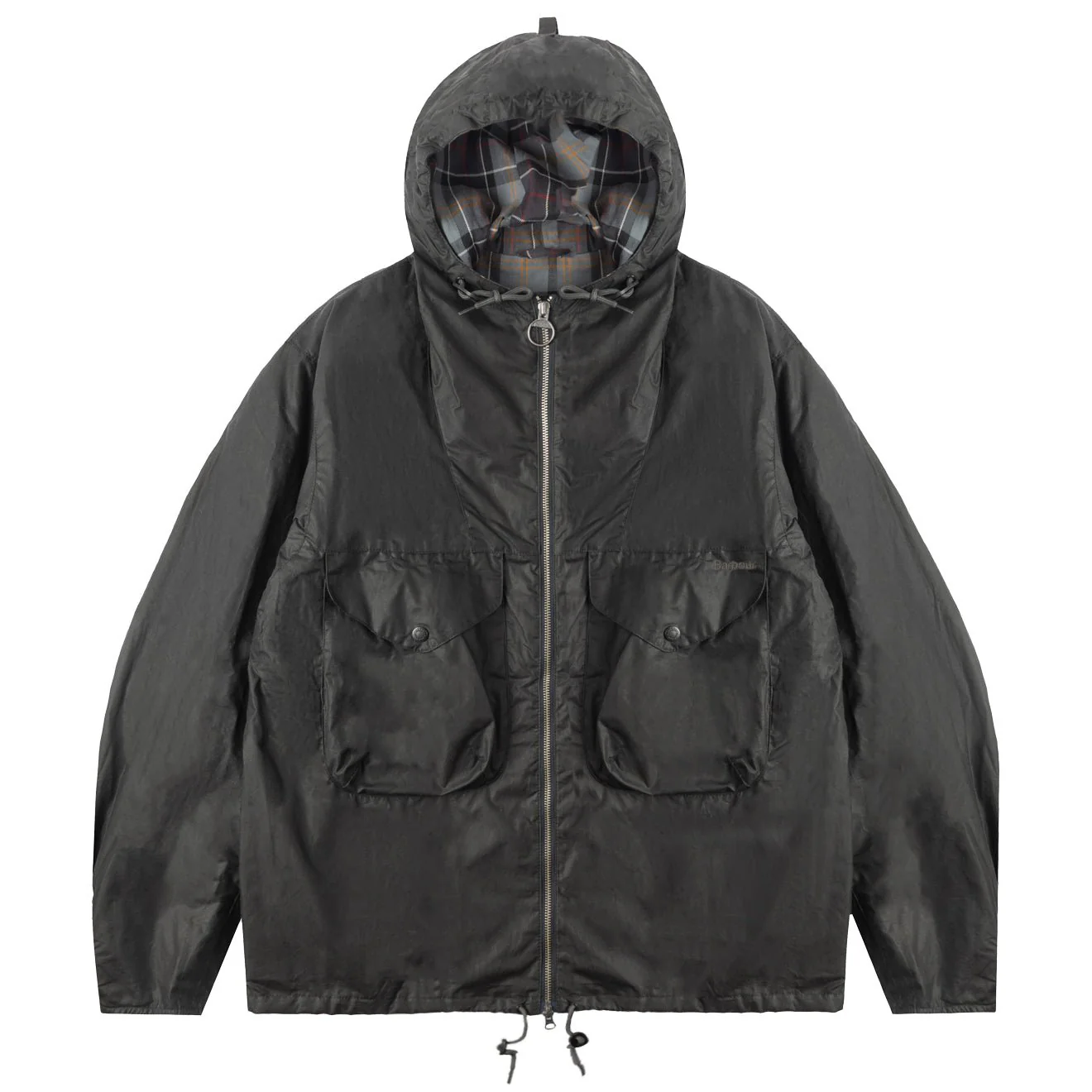 Barbour Utility Sapper Wax Jacket Charcoal
