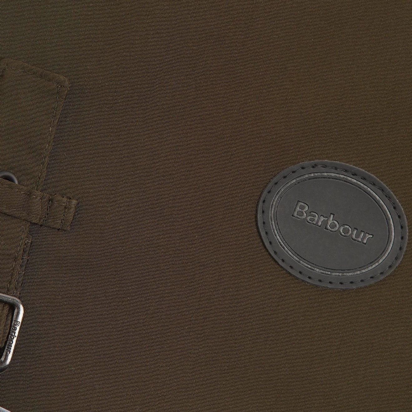 Barbour Waterproof Dog Coat Olive - Image 3