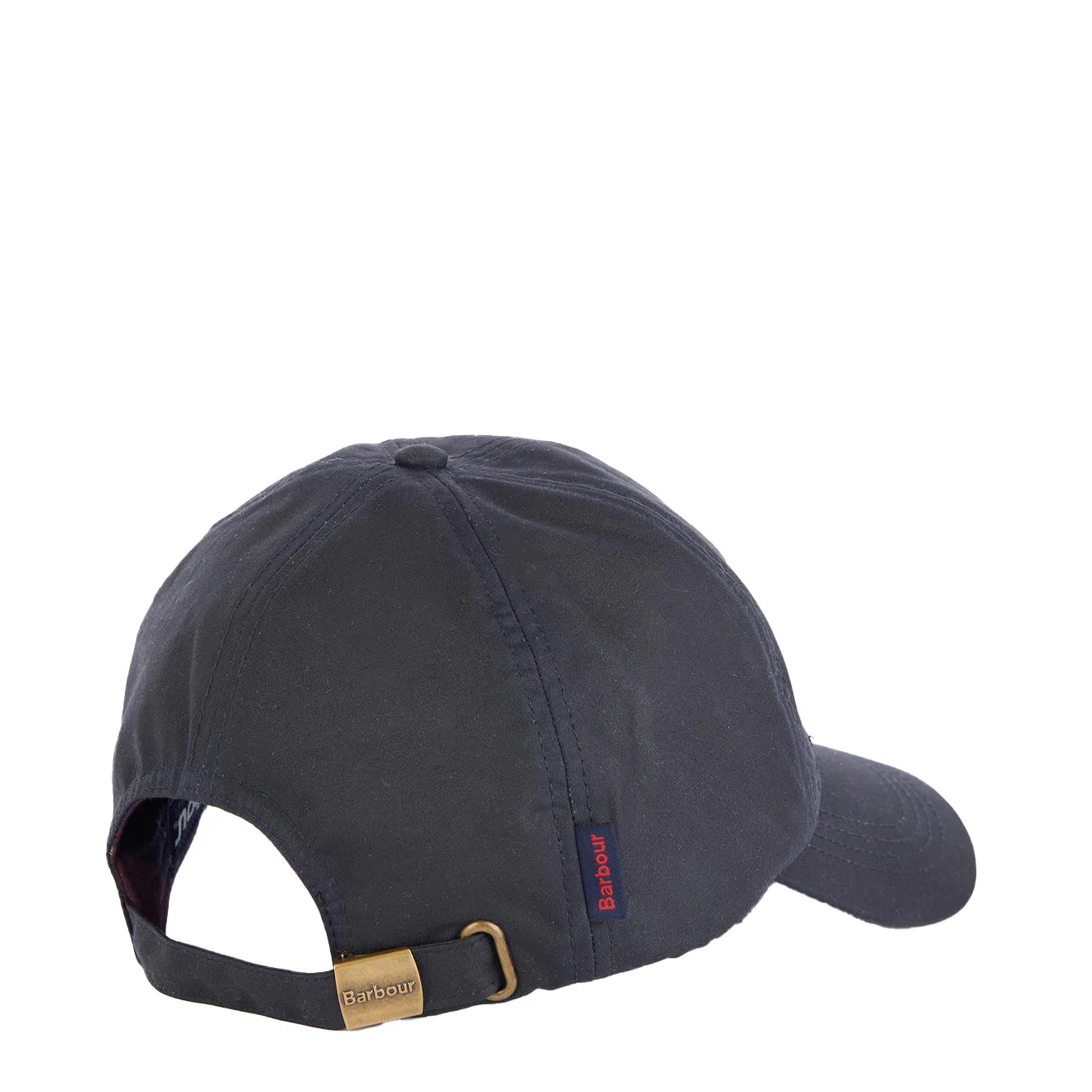 Barbour Wax Sports Cap Navy / Cordovan - Image 2