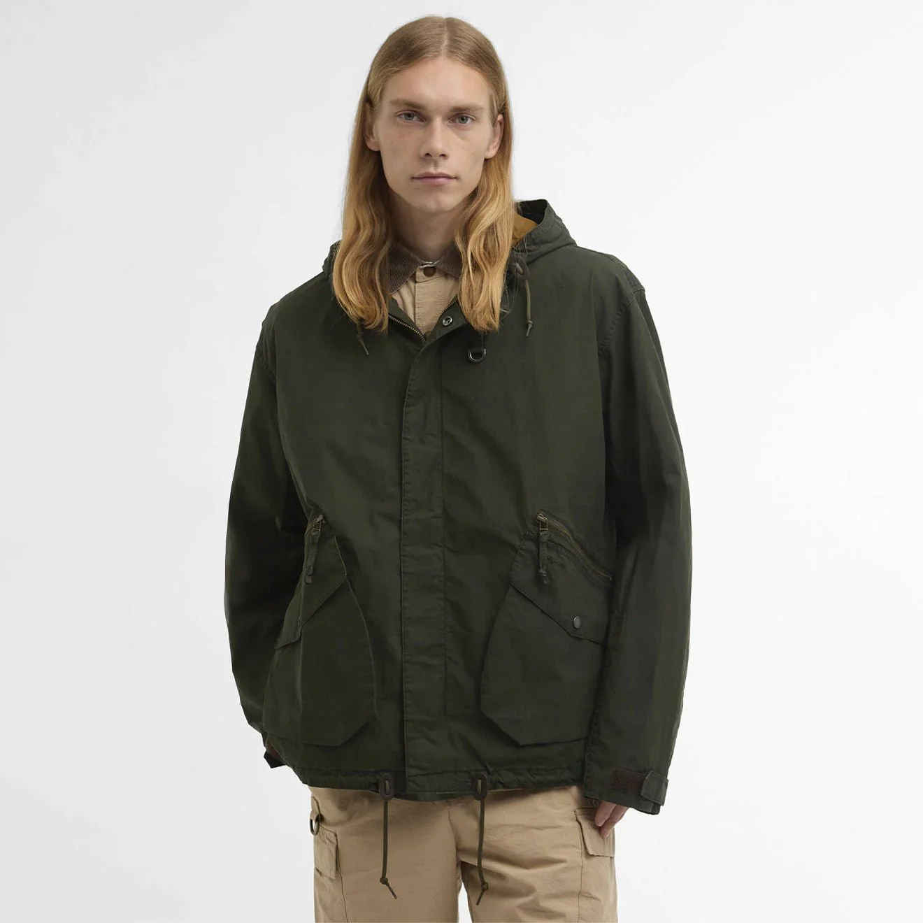 Barbour Westoe Showerproof Jacket Breen / Pigment Olive - Image 2