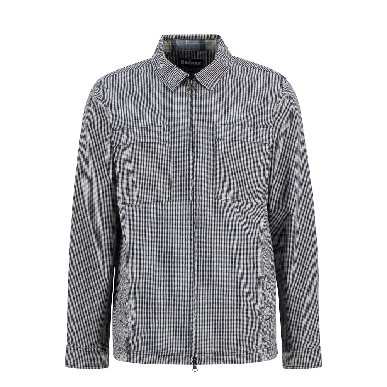 Barbour Willowburn Gingham Overshirt Navy