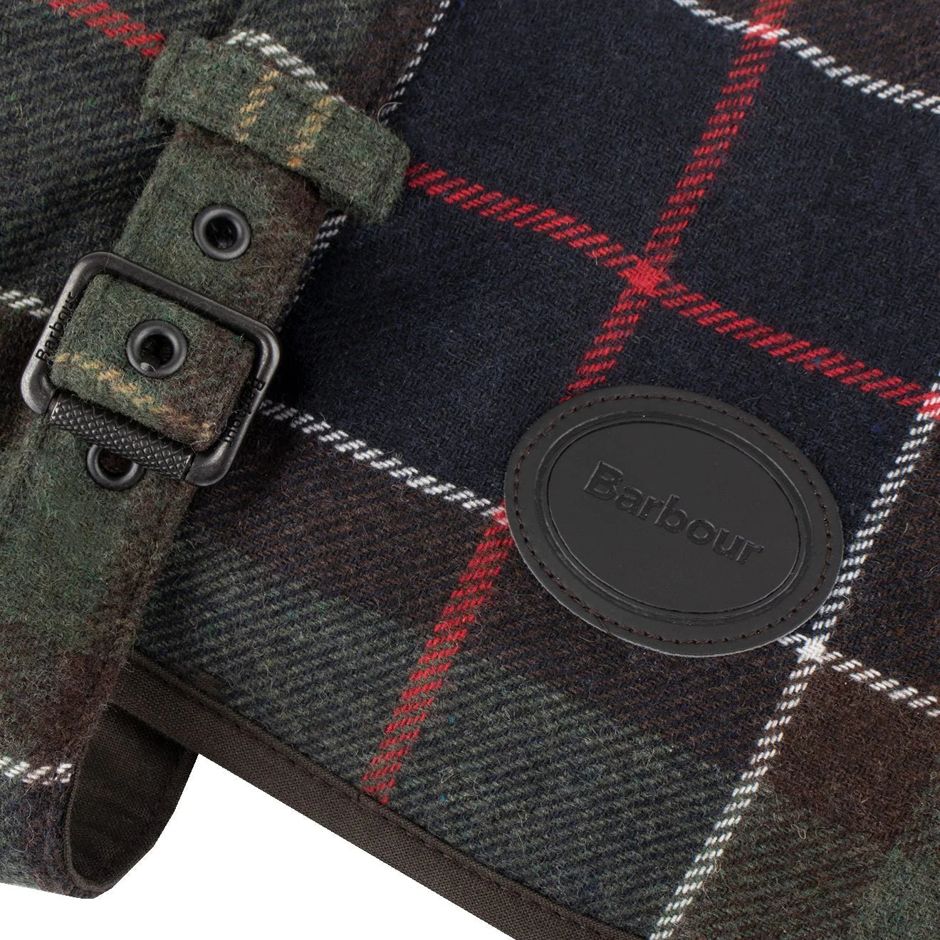 Barbour Wool Dog Coat Classic Tartan - Image 3