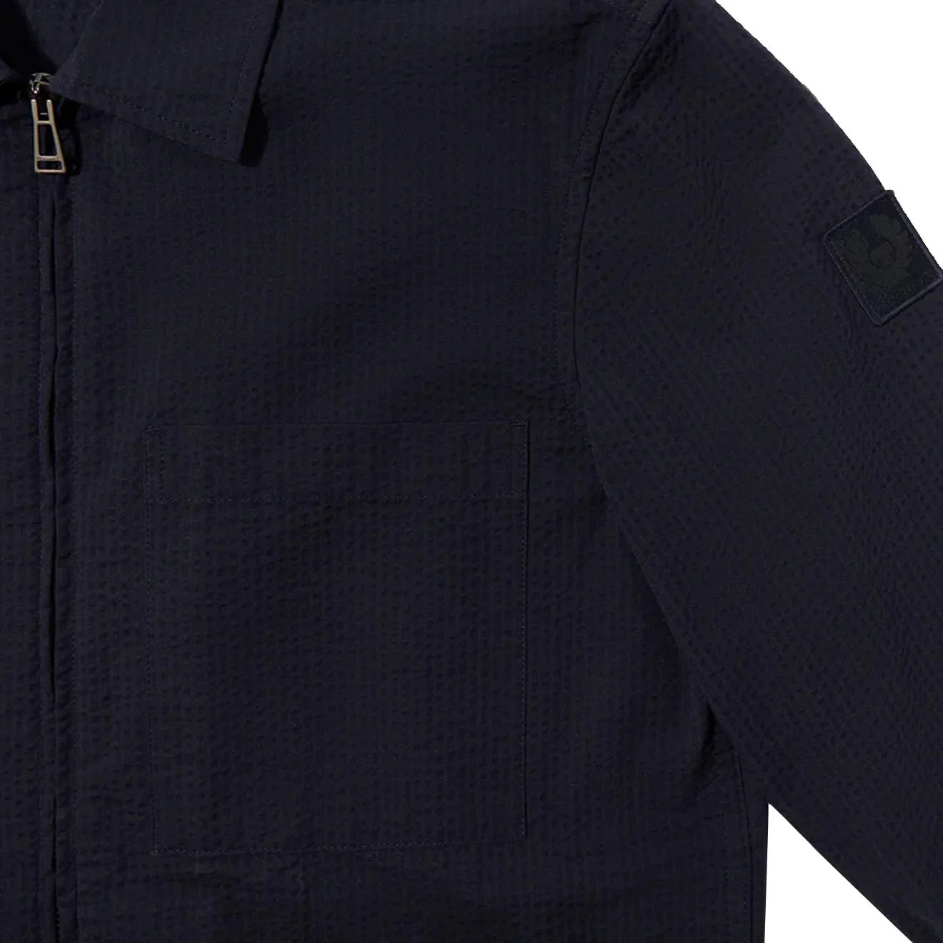 Belstaff Channel Overshirt Dark Ink - Image 3